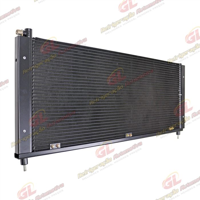 Condensador Caminhão Volvo Nacional NH / FH 1998 Até 2007 Fluxo Paralelo Adaptação — foto 3