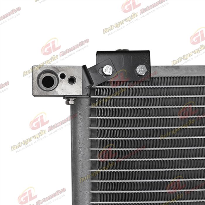 Condensador Caminhão Volkswagen Tractor 18-310/ Delivery 10-160 até 2017 Fluxo Paralelo OEM: 2T0820413A — foto 8