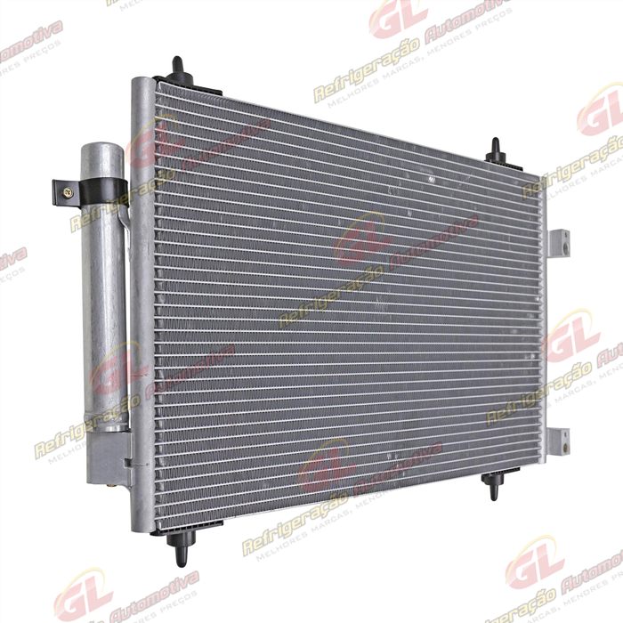 Condensador Peugeot 307/ 408/ Citroën C4 Pallas/ VTR Hatch/ Picasso 2006> Motor 2.0 Fluxo Paralelo — foto 3