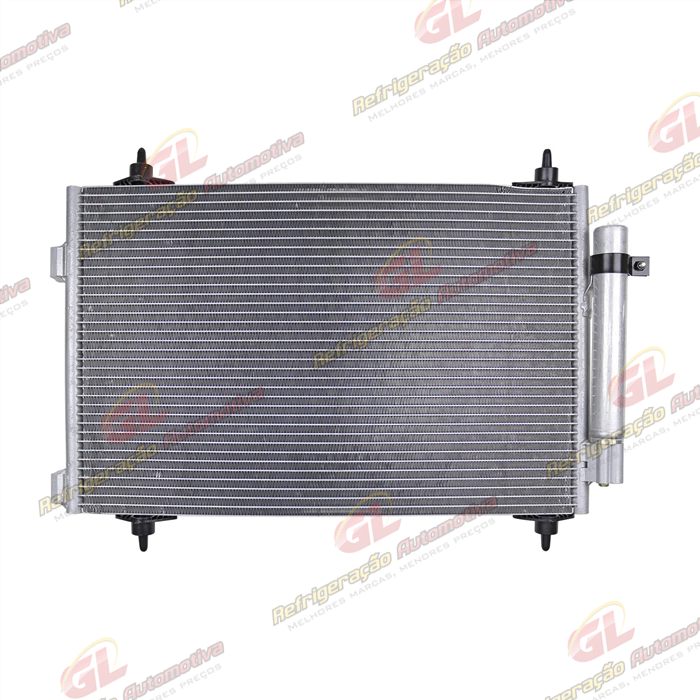 Condensador Peugeot 307/ 408/ Citroën C4 Pallas/ VTR Hatch/ Picasso 2006> Motor 2.0 Fluxo Paralelo — foto 4