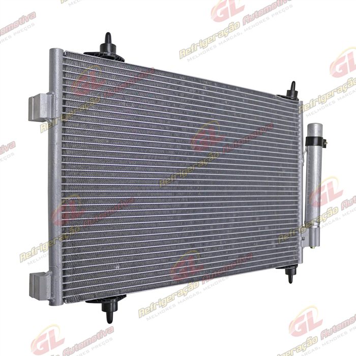 Condensador Peugeot 307/ 408/ Citroën C4 Pallas/ VTR Hatch/ Picasso 2006> Motor 2.0 Fluxo Paralelo — foto 6