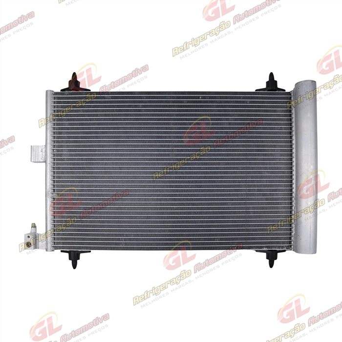 Condensador Citroën Xsara Picasso 2001>/ Peugeot Partner 2019 Com Filtro Secador Todos Fluxo Paralelo OEM: 817744R/ 9677258880- B