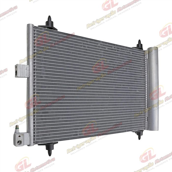 Condensador Citroën Xsara Picasso 2001>/ Peugeot Partner 2019 Com Filtro Secador Todos Fluxo Paralelo OEM: 817744R/ 9677258880- B — foto 3