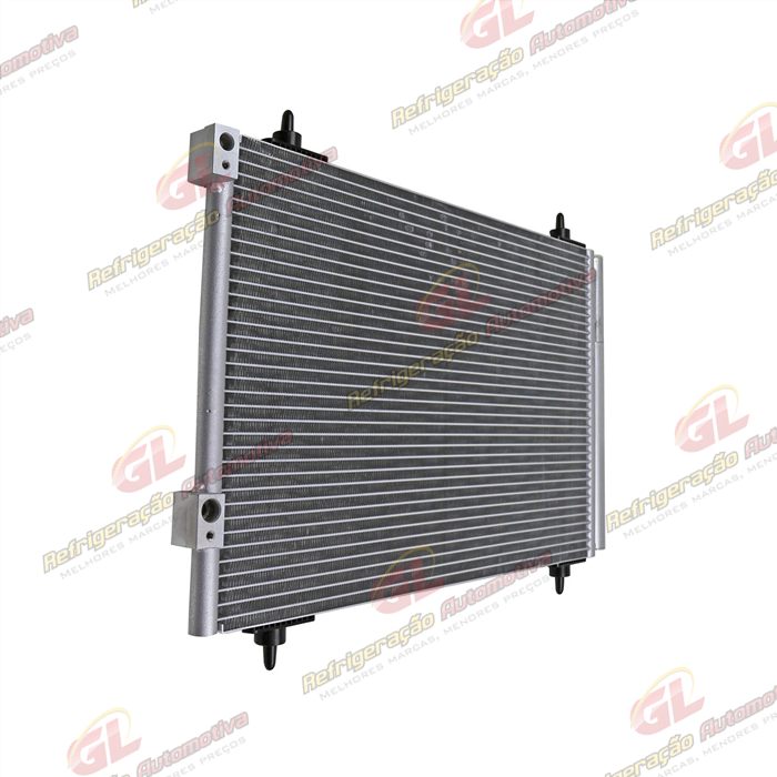 Condensador Citroën C4 Picasso 2.0 16 Válvulas Gasolina/ C4 2.0 16 Válvulas Flex 2009>/ C4 Lounge THP/ Peugeot 307/ 308/ 3008/ 408/ RCZ Fluxo Paralelo OEM: 6455GH — foto 3
