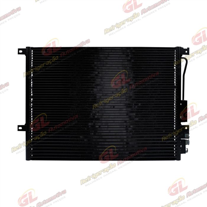 Condensador Jeep Cherokee 2005> c/ Resfriador de Óleo Fluxo Paralelo OEM: 55116928AA — foto 2