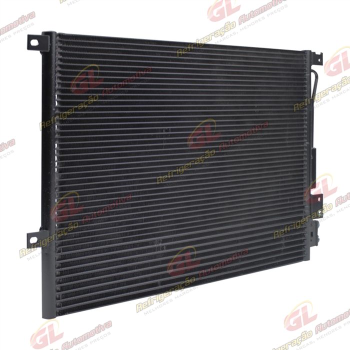 Condensador Jeep Cherokee 2005> c/ Resfriador de Óleo Fluxo Paralelo OEM: 55116928AA — foto 3