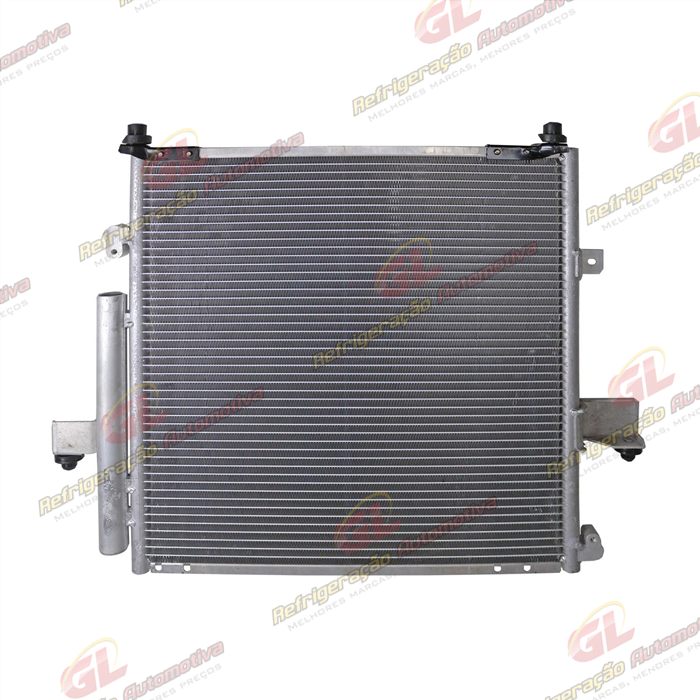 Condensador Mitsubishi L200 Triton Gasolina V6 / Diesel 2012> Fluxo Paralelo OEM: CA550024 / DS545027 — foto 4