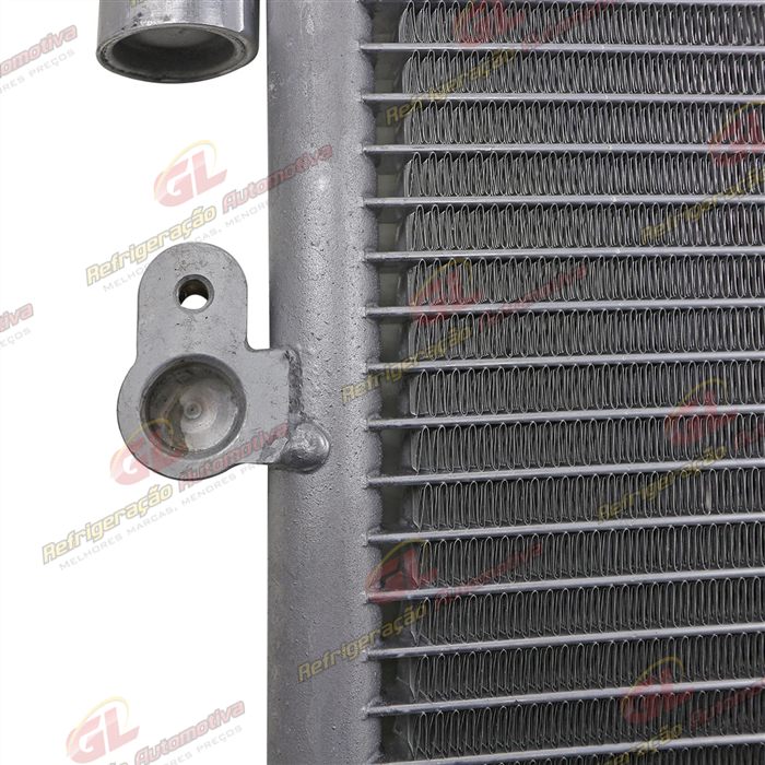 Condensador Mitsubishi L200 Triton Gasolina V6 / Diesel 2012> Fluxo Paralelo OEM: CA550024 / DS545027 — foto 6