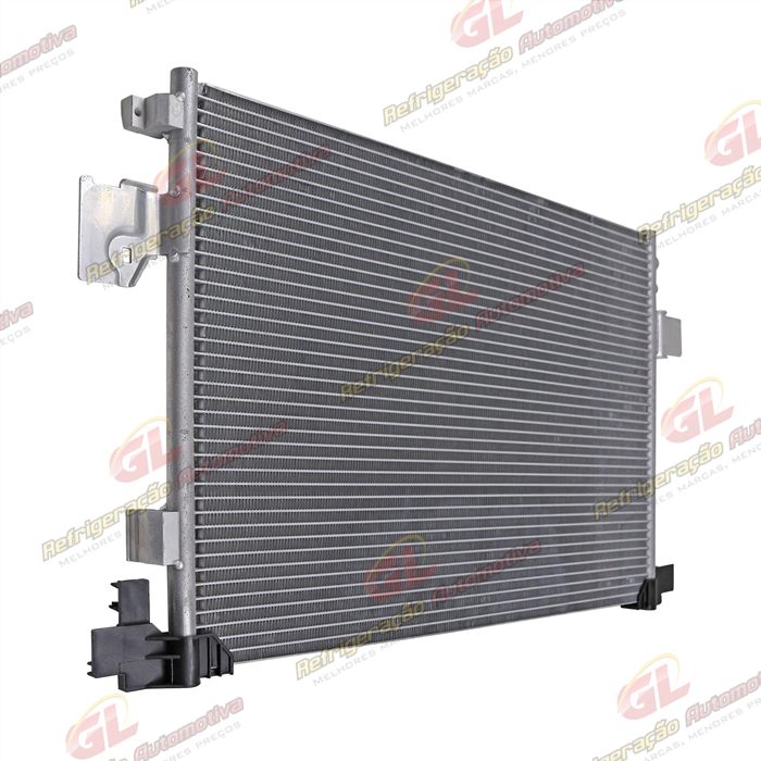 Condensador Mitsubishi ASX / Lancer / Outlander 2008 Até 2011 Fluxo Paralelo OEM: 7812A030 — foto 6