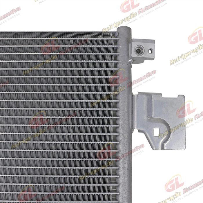 Condensador Mitsubishi ASX / Lancer / Outlander 2008 Até 2011 Fluxo Paralelo OEM: 7812A030 — foto 10
