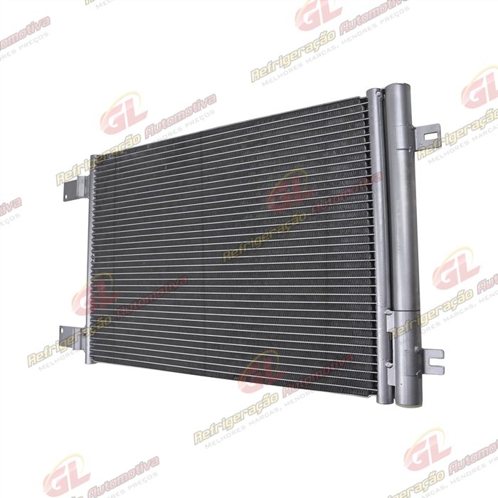 Condensador Caminhão Volkswagen 9160 / 9170 / 11180 2017> / Delivery Express 2017> Axor 2538S / 2545S 2025> OEM: A9585000354/ 23B820423 Fluxo Paralelo — foto 2
