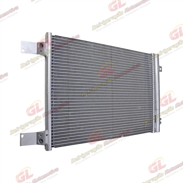Condensador Caminhão Volkswagen 9160 / 9170 / 11180 2017> / Delivery Express 2017> Axor 2538S / 2545S 2025> OEM: A9585000354/ 23B820423 Fluxo Paralelo — foto 3