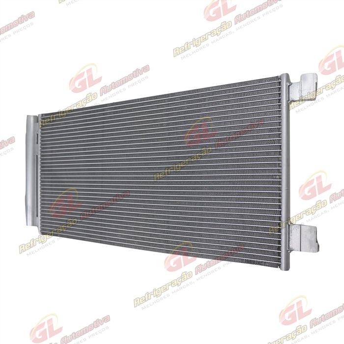 Condensador Chevrolet Tracker 1.0/1.2 Turbo 2020>/ Montana 1.2 Turbo 2023> Fluxo Paralelo OEM: 26325181/ 26405418 — foto 2