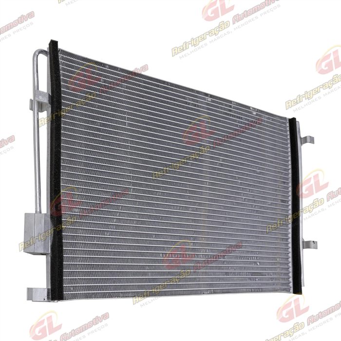 Condensador Hyundai HB20 1.0/1.6 Motor 3 Cilindros GDI 2020> Fluxo Paralelo OEM: 97606R1000/ 97606R1400 — foto 5