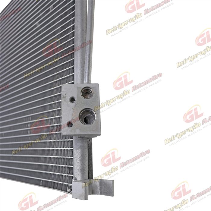 Condensador Hyundai HB20 1.0/1.6 Motor 3 Cilindros GDI 2020> Fluxo Paralelo OEM: 97606R1000/ 97606R1400 — foto 7