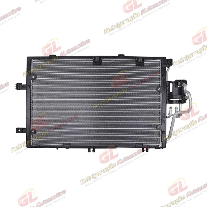 Condensador Chevrolet Corsa 1.4 / 1.8 / Montana 2003 Até 2010 Fluxo Paralelo OEM: 93305890 — foto 4