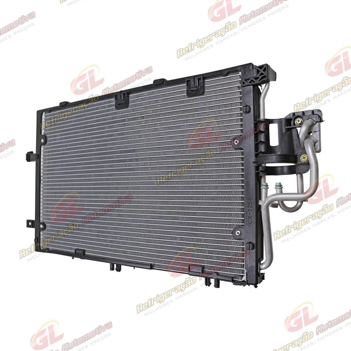 Condensador Chevrolet Corsa 1.4 / 1.8 / Montana 2003 Até 2010 Fluxo Paralelo OEM: 93305890 — foto 5