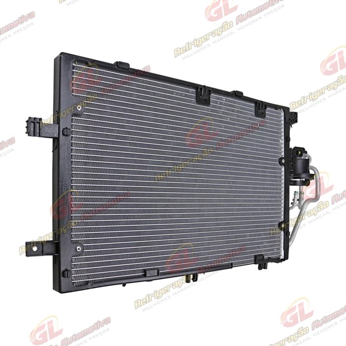 Condensador Chevrolet Corsa 1.4 / 1.8 / Montana 2003 Até 2010 Fluxo Paralelo OEM: 93305890 — foto 6
