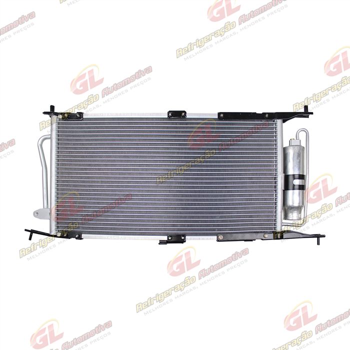 Condensador Chevrolet Corsa Sedan 1.0 2003 Até 2010 Fluxo Paralelo OEM: 93370780/ 93378126 — foto 4