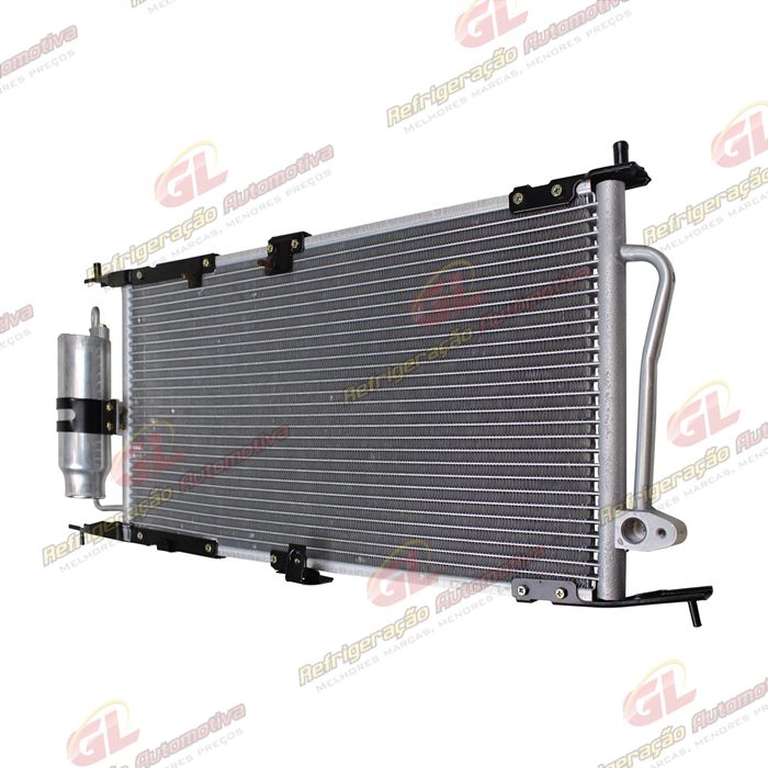 Condensador Chevrolet Corsa Sedan 1.0 2003 Até 2010 Fluxo Paralelo OEM: 93370780/ 93378126 — foto 6