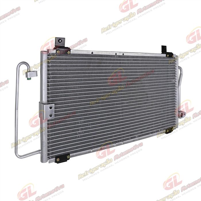 Condensador Chevrolet Celta 2003 Até 2005 Fluxo Paralelo OEM: 93370601 — foto 2