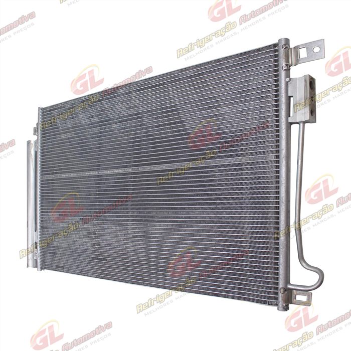 Condensador Chevrolet Cobalt/ Onix/ Prisma/ Spin 2013 Até Mês 06/2016 / Tracker 2013 Até 2019 Fluxo Paralelo OEM: 96945773 / 95286873 — foto 3