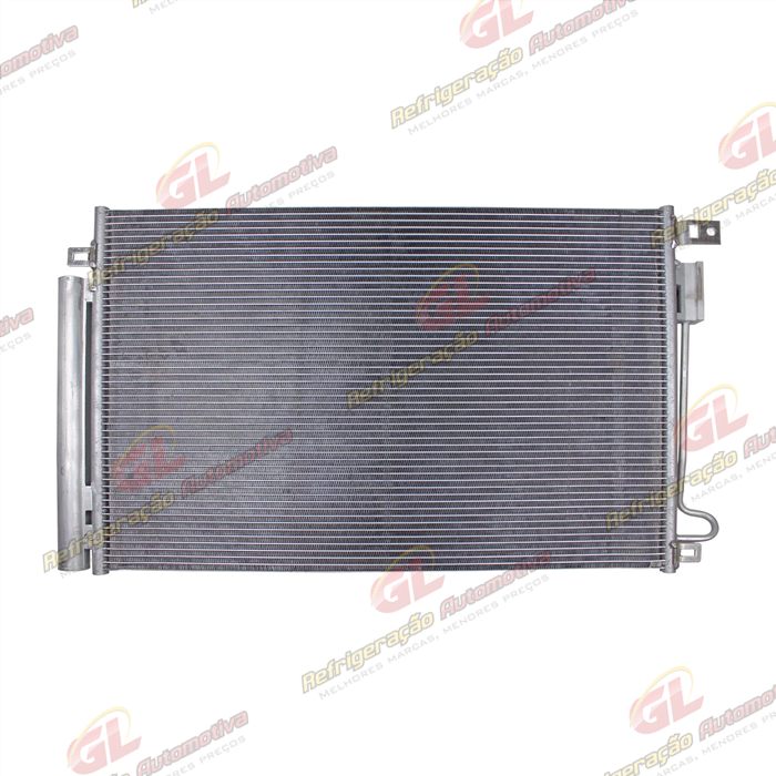 Condensador Chevrolet Cobalt/ Onix/ Prisma/ Spin 2013 Até Mês 06/2016 / Tracker 2013 Até 2019 Fluxo Paralelo OEM: 96945773 / 95286873 — foto 4