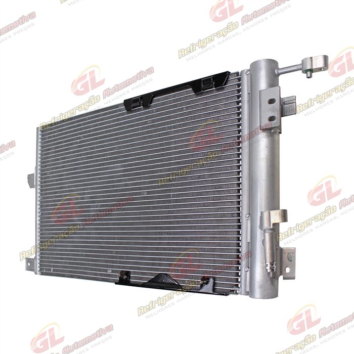 Condensador Chevrolet Astra 1999> / Vectra 2006> / Zafira Até 2008 Fluxo Paralelo OEM: 9130610 — foto 6
