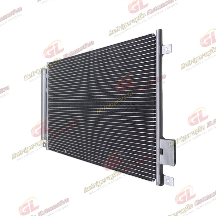 Condensador Fiat Novo Uno 2010>/ Palio 2012>/ Mobi 2017> Sistema Denso Fluxo Paralelo OEM: 51835575/ 52029111 — foto 6