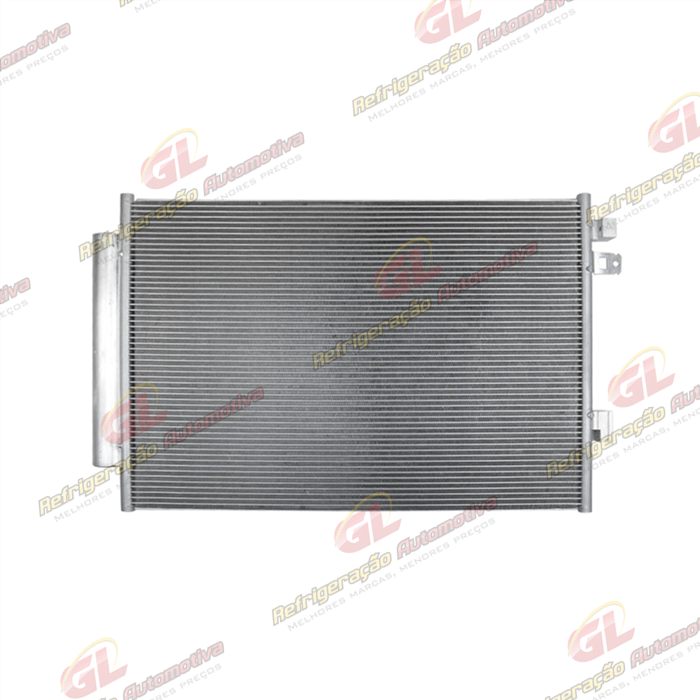 Condensador Fiat Novo Uno 2017> / Mobi 2017>/ Strada 2019> Sistema Denso Fluxo Paralelo OEM: 52033773 — foto 4
