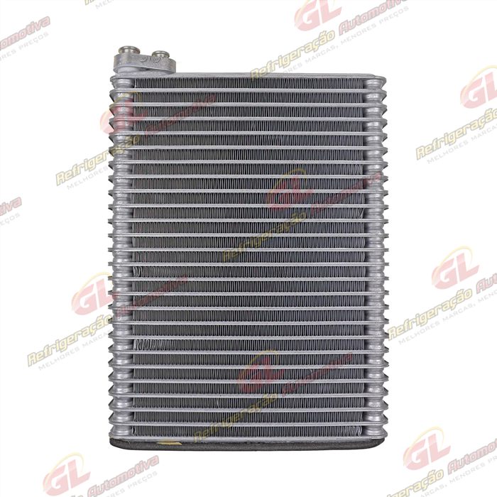 Evaporador Máquina Pá Carregadeira Case 521E/ 621E/ 721E/ 821E/ 921E / New Holland W170/ W130/ W190B Fluxo Paralelo A/A OEM: 87529493/ 87529498