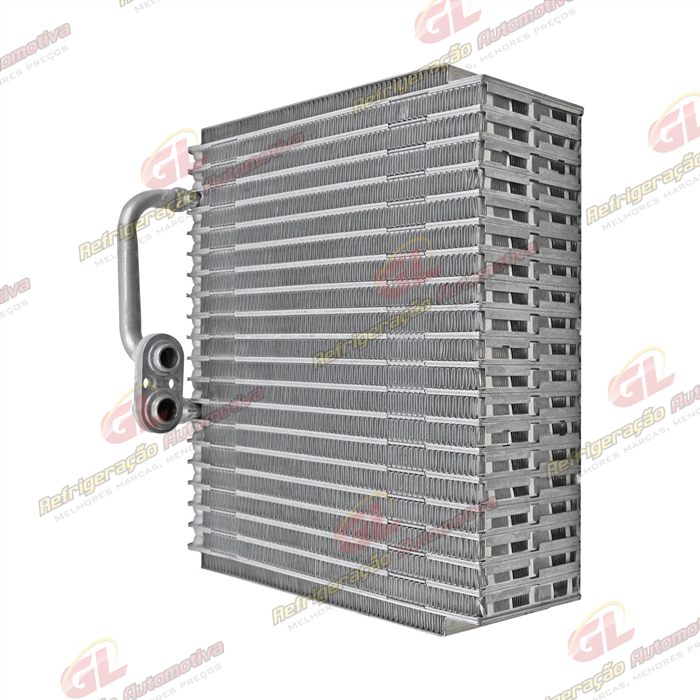 Evaporador Máquina Escavadeira Doosan DH55/ DX140/ DX210/ DX225/ DX255/ DX300/ DX340/ DX420/ DX480 OEM: K1002215 A/A Fluxo Paralelo — foto 3