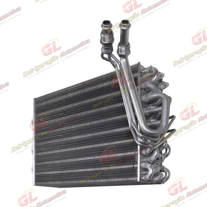 Evaporador Volkswagen Santana R134a A/A Tubo Aleta 340x230x80mm — foto 3