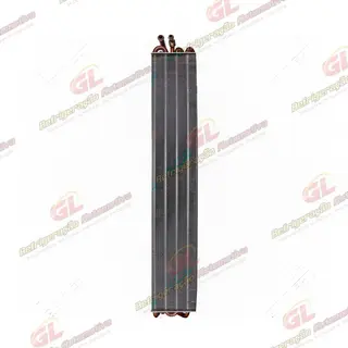 Evaporador Máquina Pá Carregadeira Case 621/ 621B/ 721/ 721B/ 821/ 821B/ 921/ 921B Tubo Aletas C/A OEM: 1990757C2/ 98369C2/ 98369C3