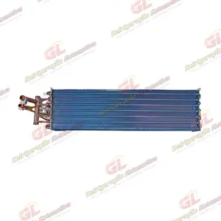 Evaporador Trator John Deere Série 5000/ 6000/ 7000/ 7500/ 7505/ 7515 Sem Ar Quente C/A Tubo Aletas OEM: AL163858/ AL110260/ AL159602