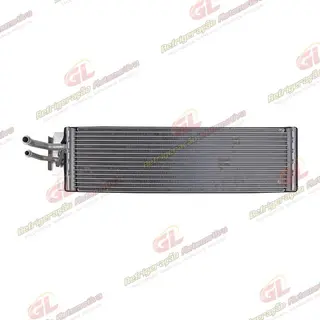 Evaporador Trator John Deere Série 5000/ 6000/ 7000/ 7500/ 7505/ 7515 Sem Ar Quente Fluxo Paralelo A/A OEM: AL163858/ AL110260/ AL159602
