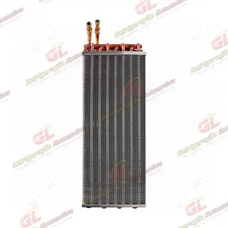 Evaporador Máquina Motoniveladora Case 845B / 865B / 885B / New Holland F200B C/A Tubo Aletas OEM 84347982