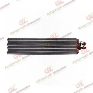 Evaporador Máquina Colheitadeira Case 8800/8810 Tubo Aleta C/A Cobre Alumínio OEM: 87541273