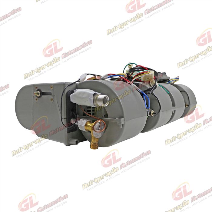Caixa Evaporadora Universal Mini-Bus Com Válvula Capilar 2 Motores 4 Velocidades - 12 Volts 22615 a 24598 BTUs — foto 3