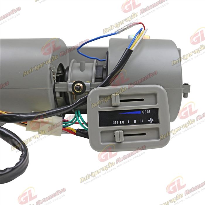 Caixa Evaporadora Universal Mini-Bus Com Válvula Capilar 2 Motores 4 Velocidades - 12 Volts 22615 a 24598 BTUs — foto 6